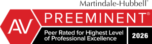 Av Preeminent peer rated for Highest level of Professional Excellence