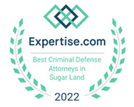 Expertise.com Best Criminal Defence Attorney in Sugar Land